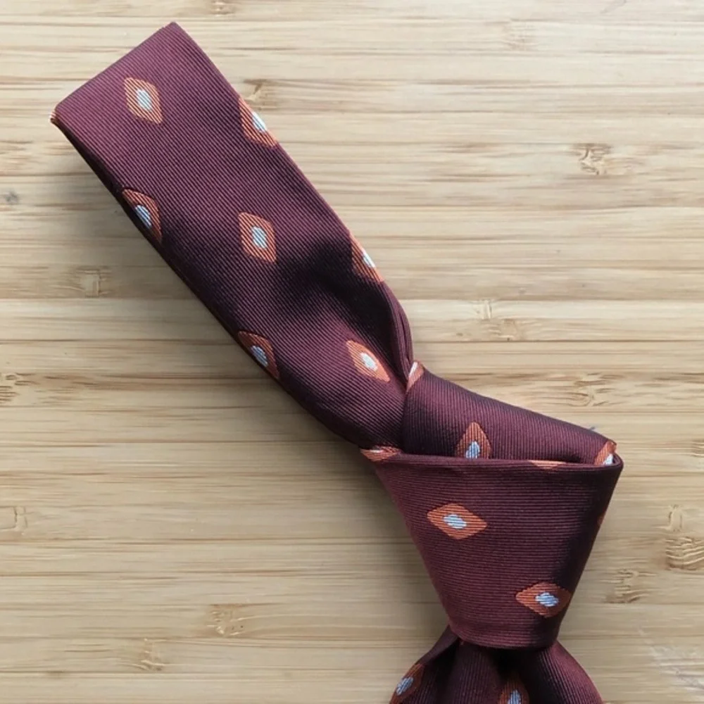 Etro Milano silk neck tie